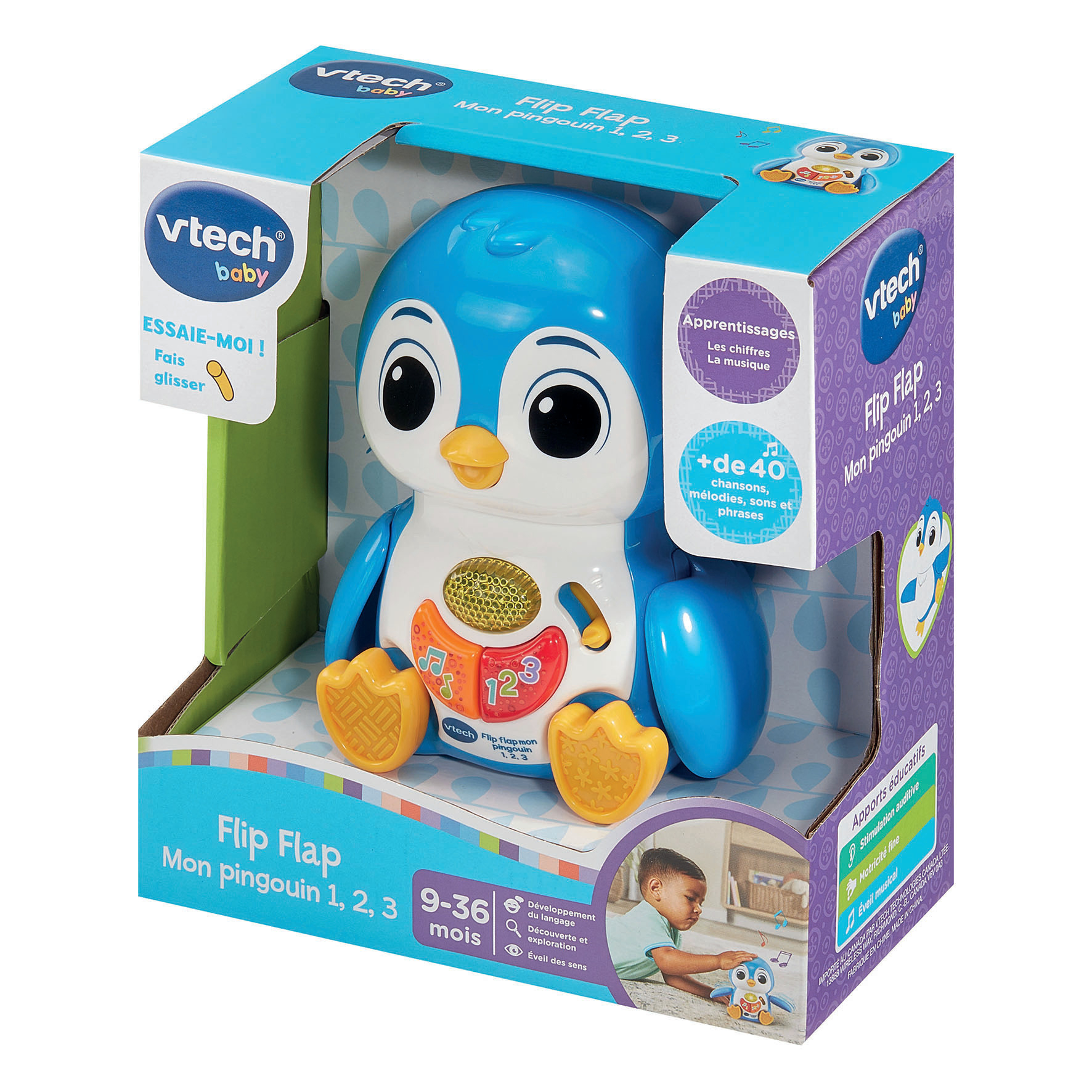 VTech Flip Flap Mon Pingouin 1,2,3 – image 5