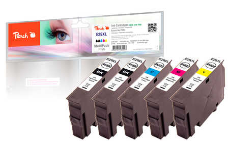 Peach PI200-414 ink cartridge High (XL) Yield Black, Cyan, Magenta, Yellow