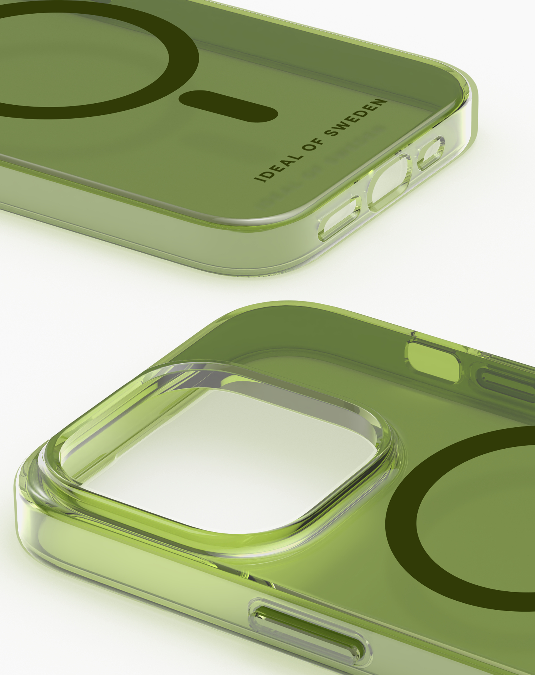 iDeal of Sweden Clear Case MagSafe iPhone 14PR Khaki – image 1