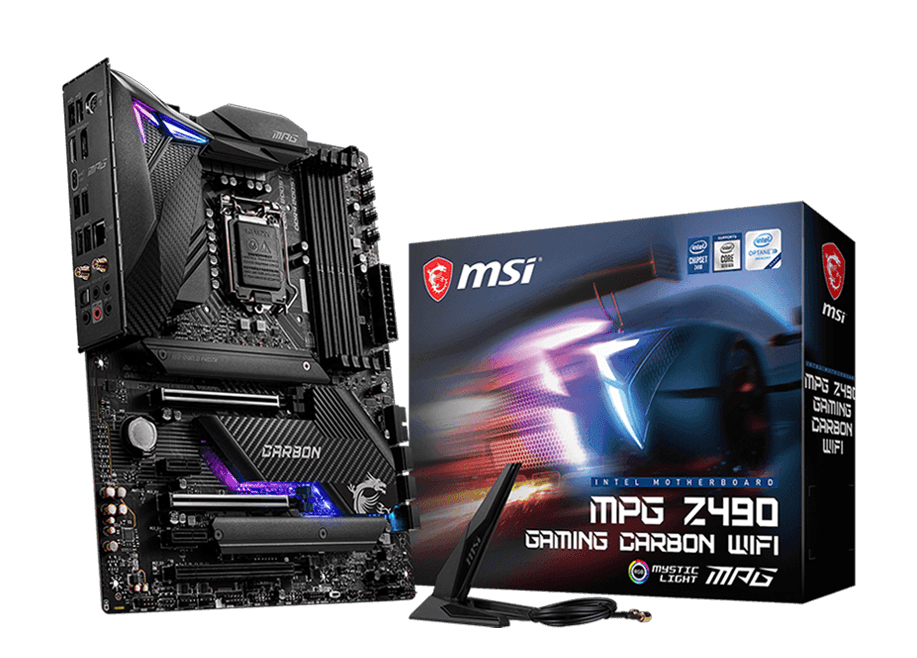 MSI MPG Z490 GAMING CARBON WIFI – image 2