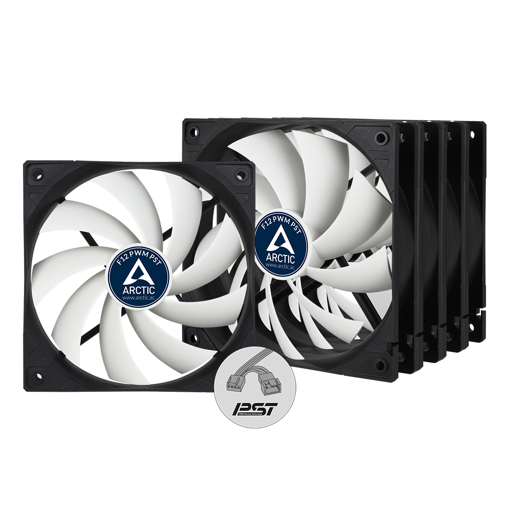 ARCTIC F12 PWM PST - 120 mm PWM PST Case Fan – image 1