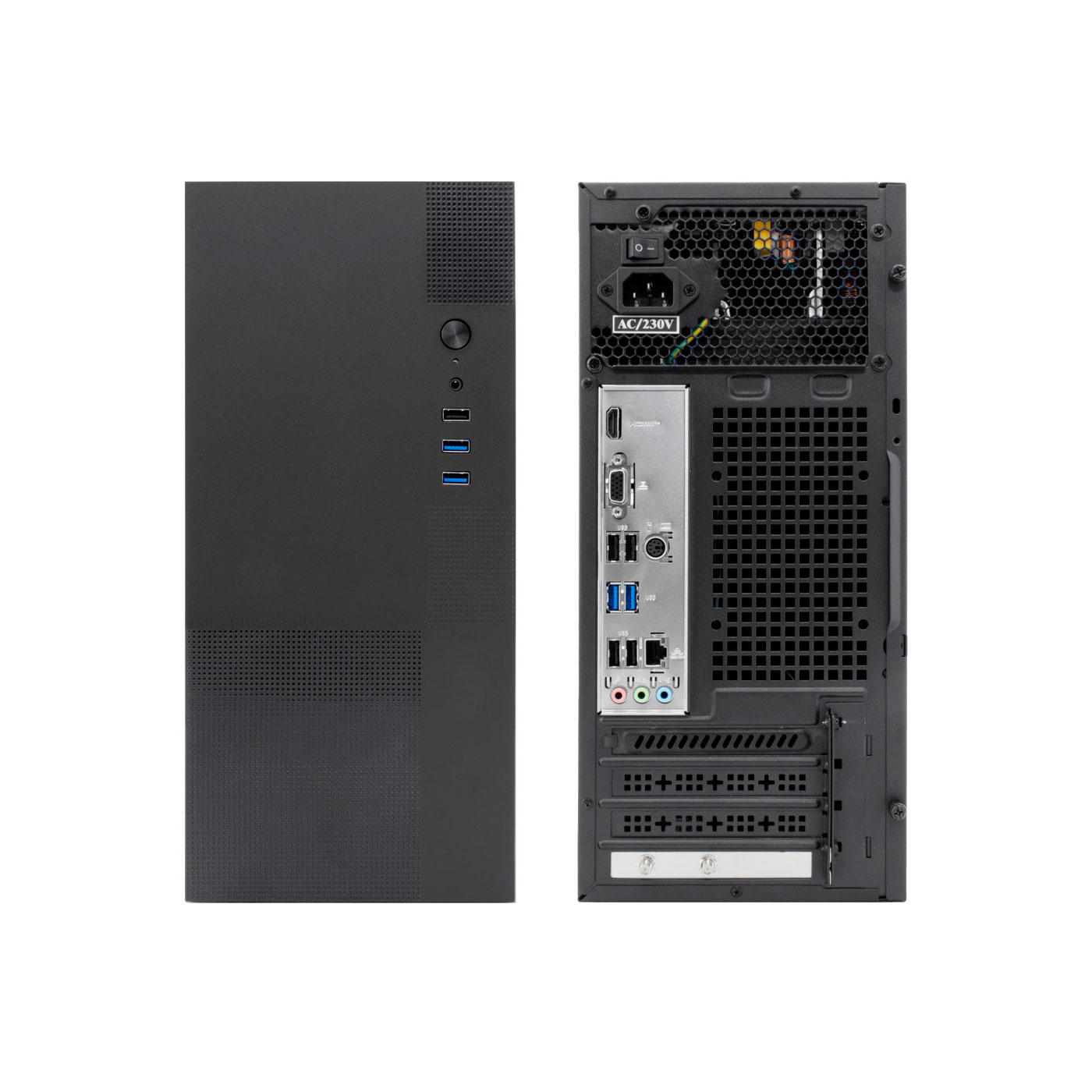 CoolBox COO-PCM440-1 computer case Desktop Black – image 5