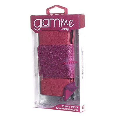 Celly GLPOCIP501 mobile phone case Folio Pink – image 4