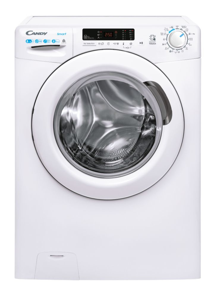 Candy Smart CSWS4852DE/1-88 washer dryer Freestanding Front-load White – image 1