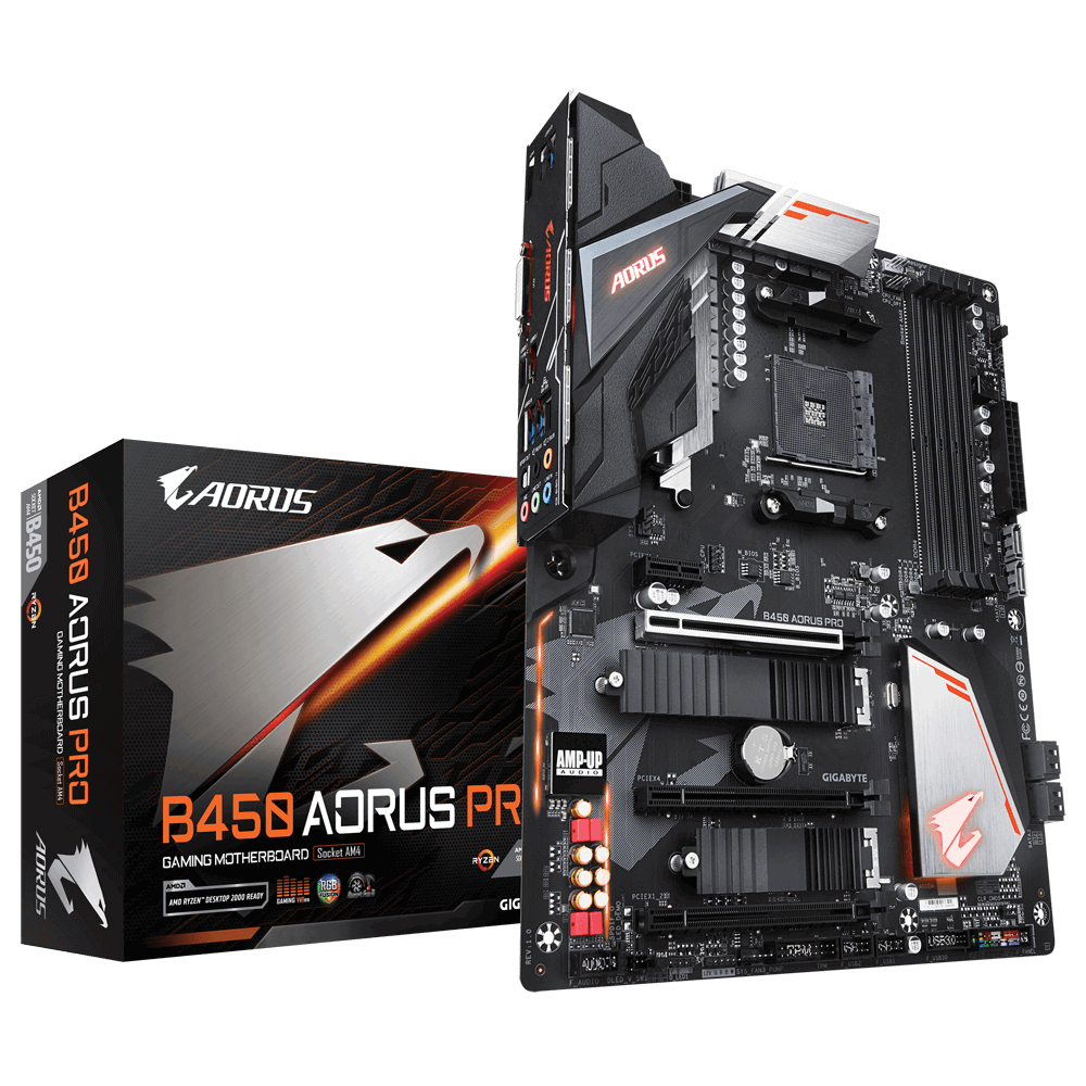 GIGABYTE B450 AORUS PRO (rev. 1.0) – image 1