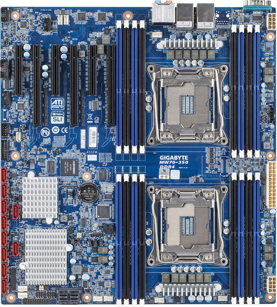 GIGABYTE MW70-3S0 Intel® C612 LGA 2011-v3 Extended ATX – image 4