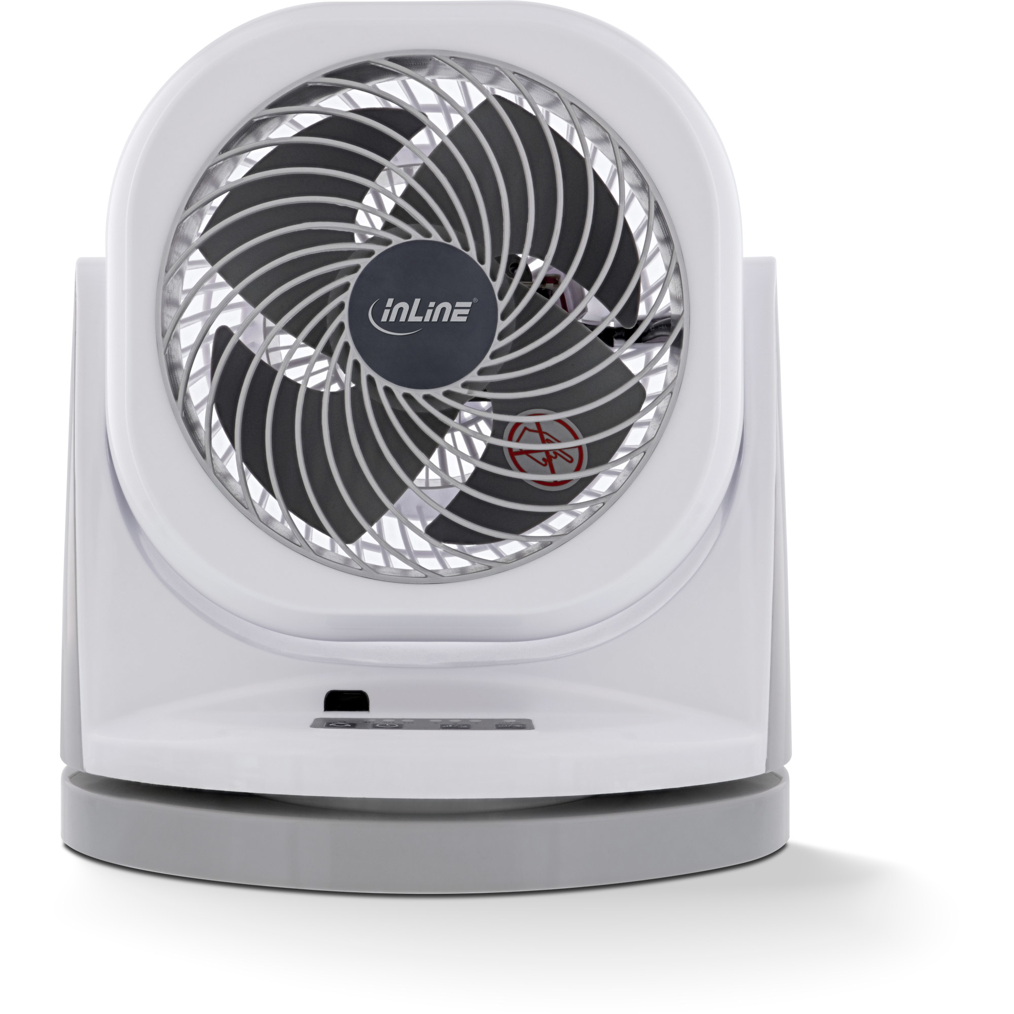 InLine SmartHome Table fan white/grey – image 2
