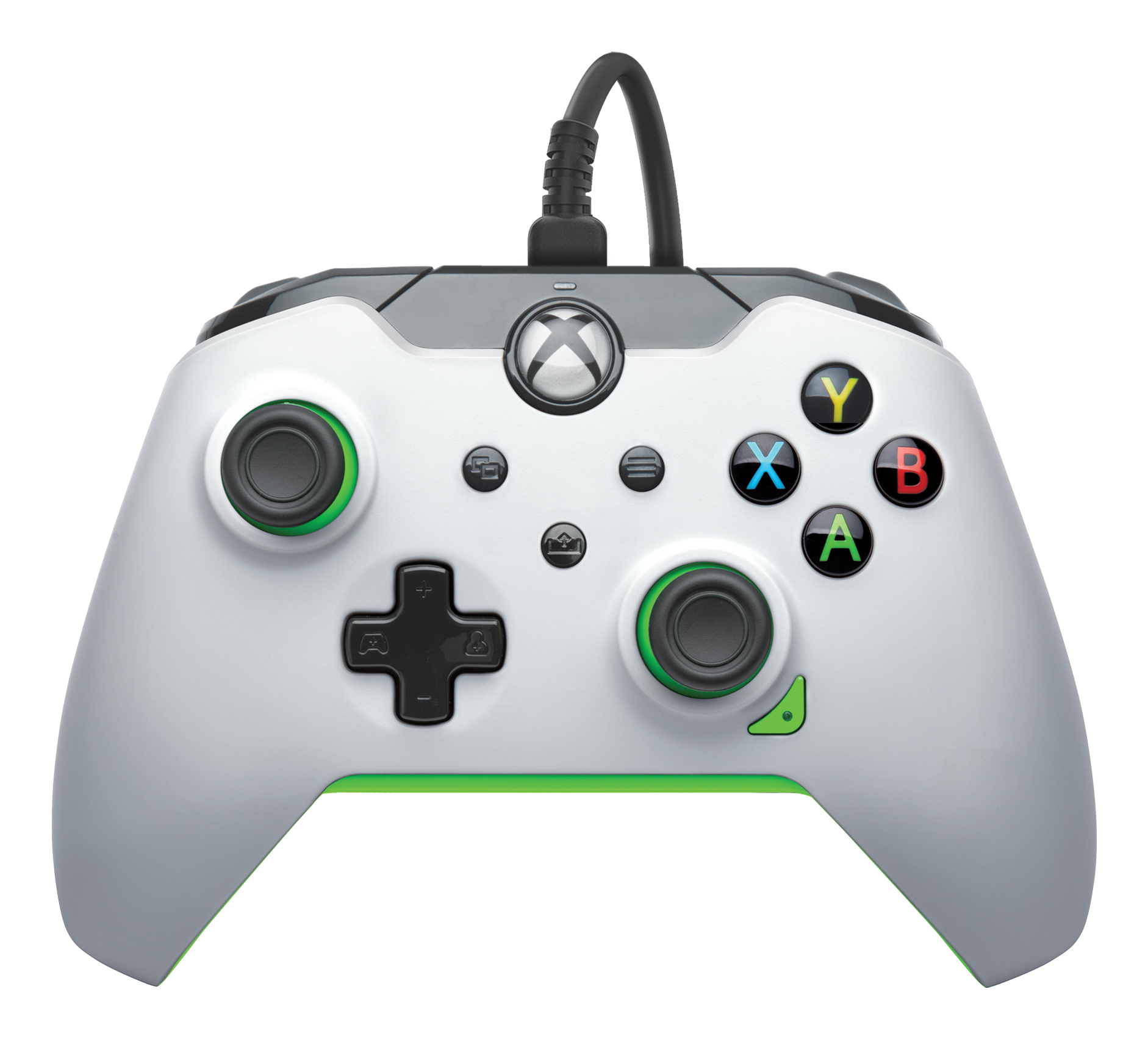 PDP Wired Controller: Neon White - Xbox Series X|S, Xbox One, Xbox, Windows 10/11 – image 1