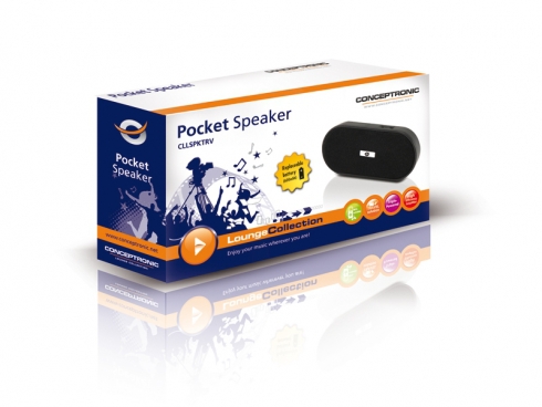 Conceptronic CLLSPKTRV portable/party speaker Black – image 4