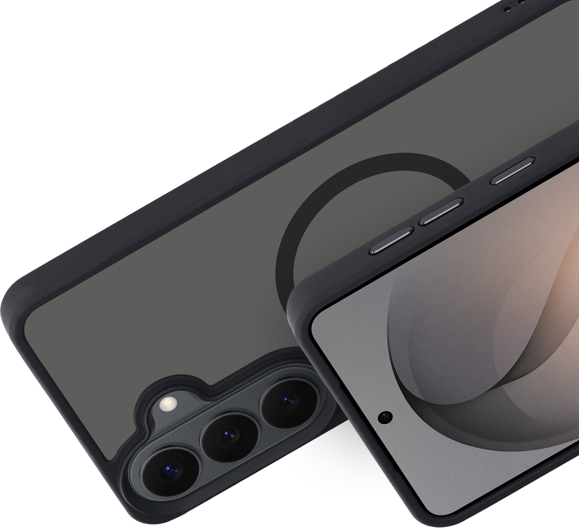 Mobiparts Hardcover Samsung Galaxy S26 Plus Satin Black (Magsafe Compatible) – image 2
