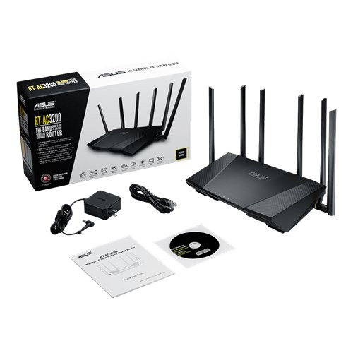 ASUS RT-AC3200 wireless router Dual-band (2.4 GHz – image 7
