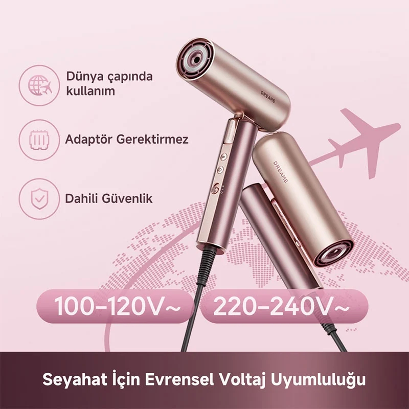 Dreame Pocket Aura Saç Kurutma Makinesi Gold – image 5