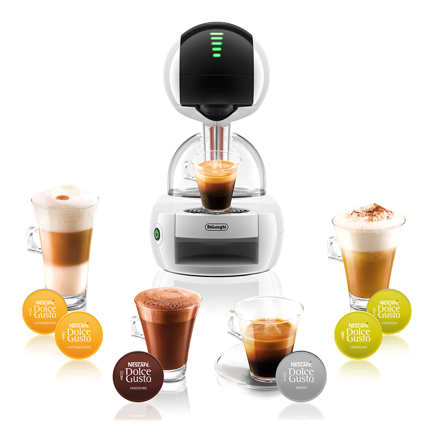 De’Longhi Stelia EDG635.W Semi-auto Capsule coffee machine – image 6