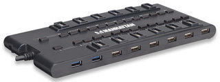 Manhattan MondoHub 5000 Mbit/s Black – image 3