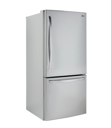 LG LDC22370ST fridge-freezer Freestanding Stainless steel – image 3