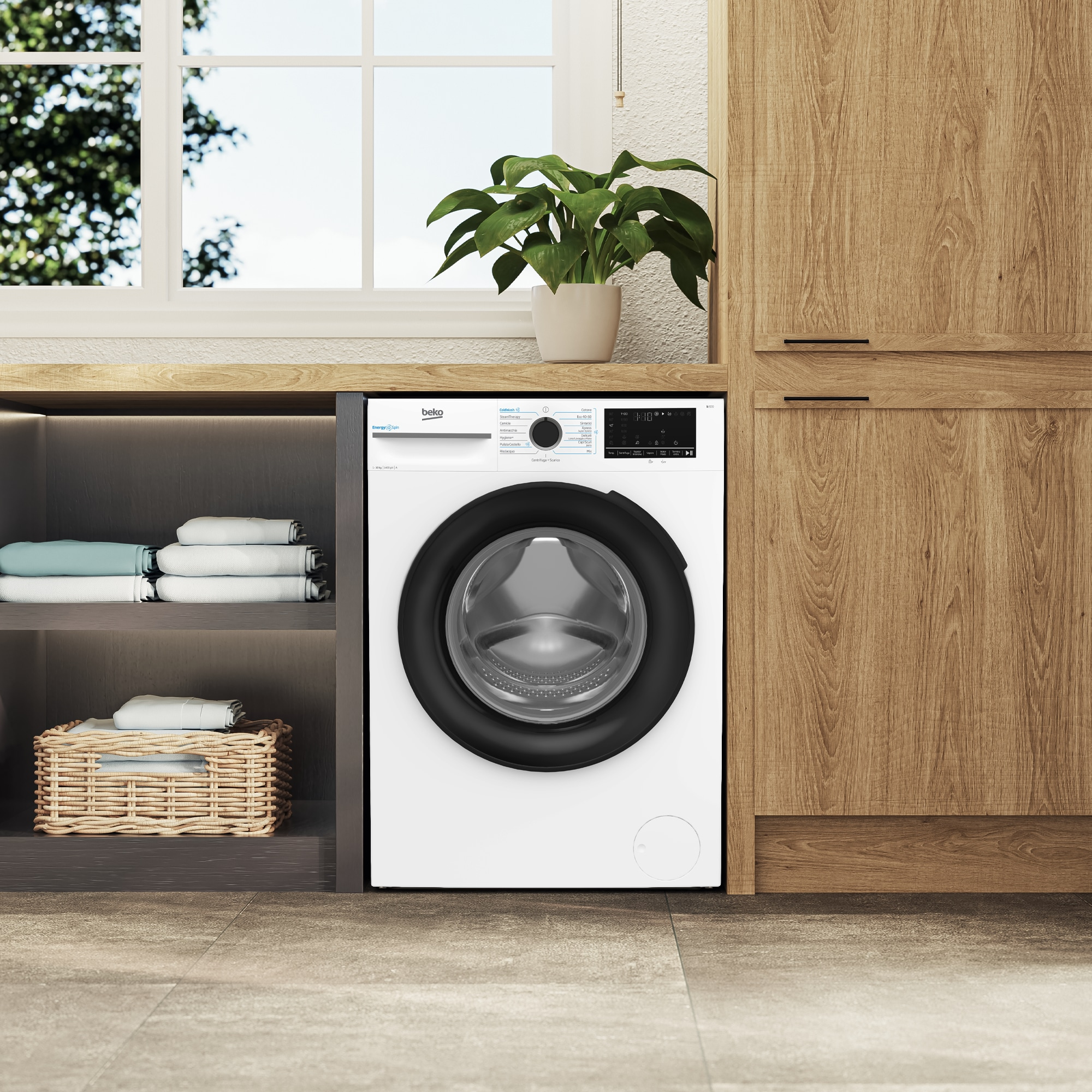 Beko b300 BMW10149DB washing machine Front-load – image 9
