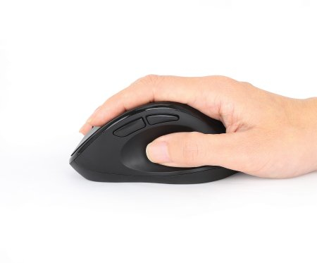 Manhattan Ergonomic Wireless Mouse, Right Handed, Adjustable 800/1200/1600dpi – image 7