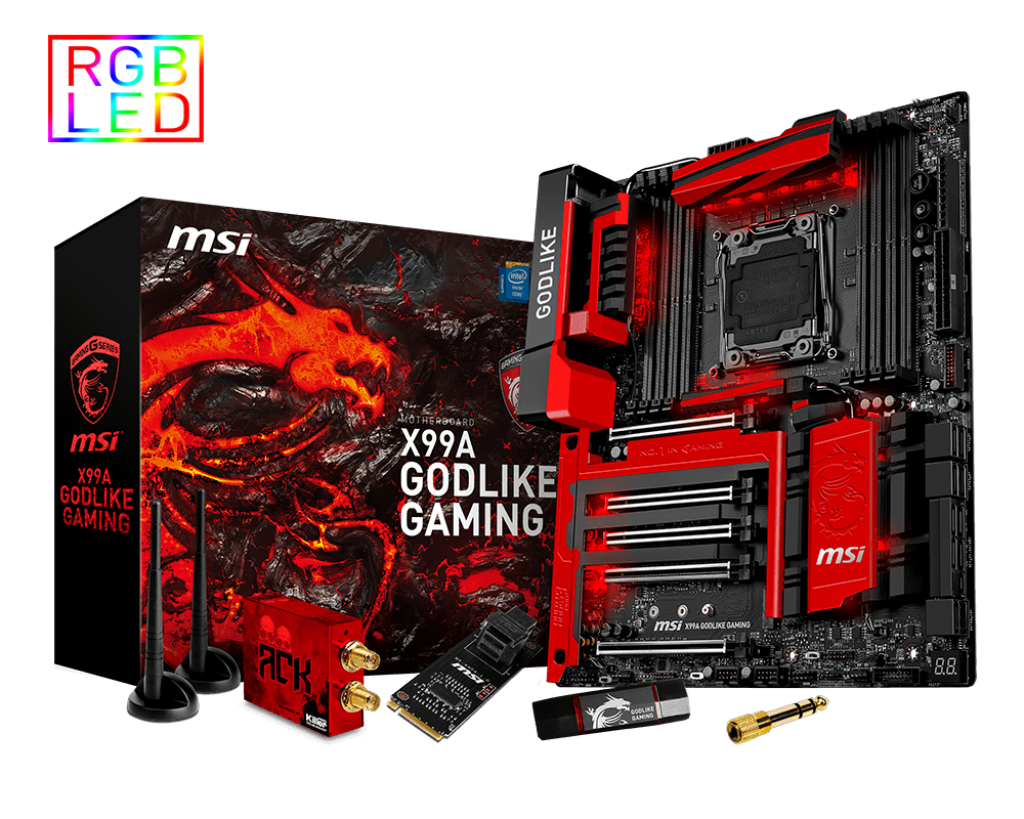 MSI X99A GODLIKE GAMING – image 1
