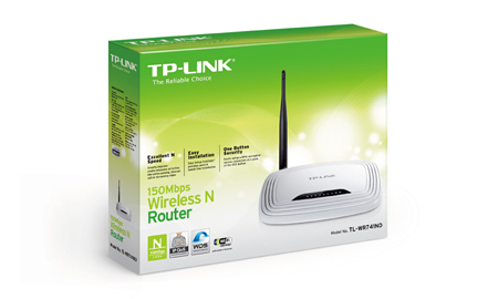 TP-Link TL-WR741ND wireless router Fast Ethernet Black, White – image 2