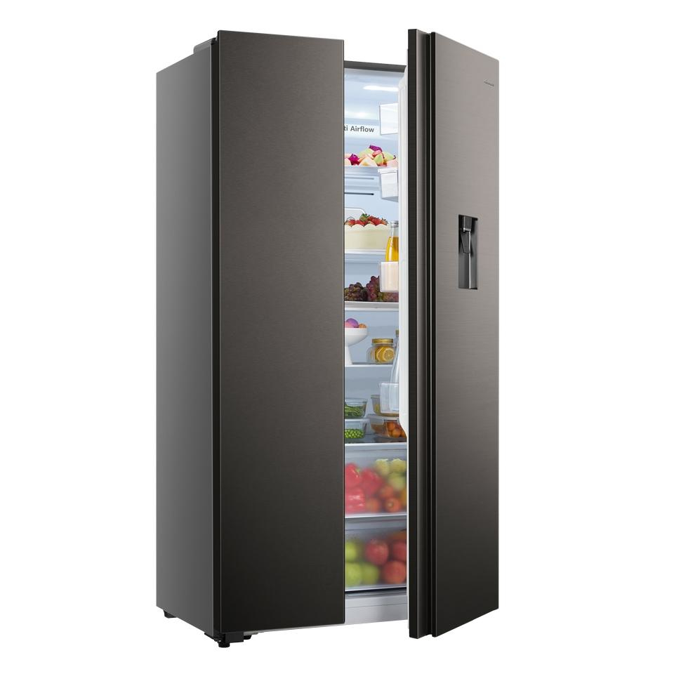 Hisense H670SIT-WD side-by-side refrigerator Freestanding – image 3