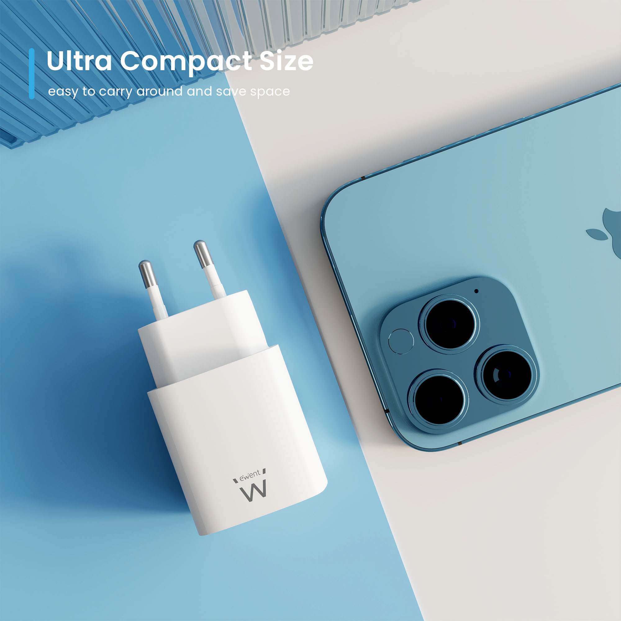 Ewent EW1320_R1 mobile device charger Universal White AC Fast charging Indoor – image 5
