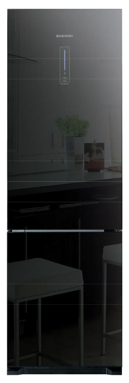Daewoo RN-T42CNPB fridge-freezer Freestanding – image 1
