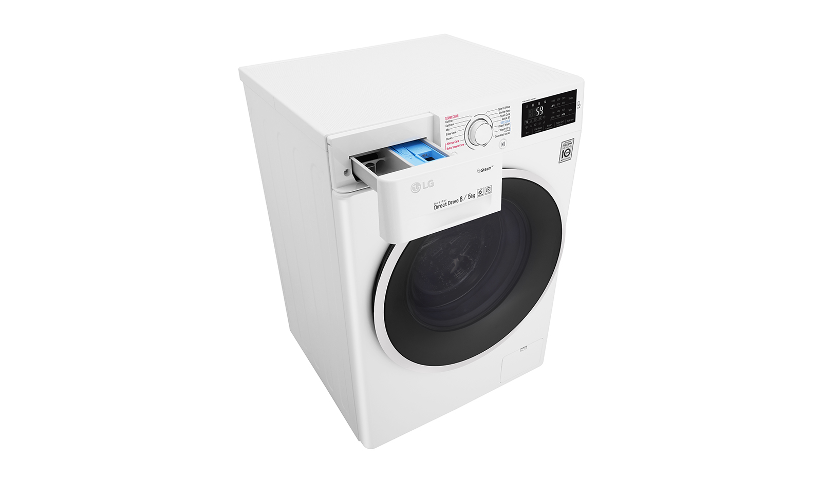 LG F4J6TG0W washer dryer Freestanding Front-load White – image 5