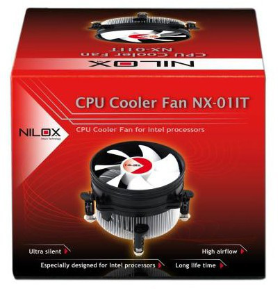 Nilox 03NX029825001 computer cooling system Processor Air cooler – image 3