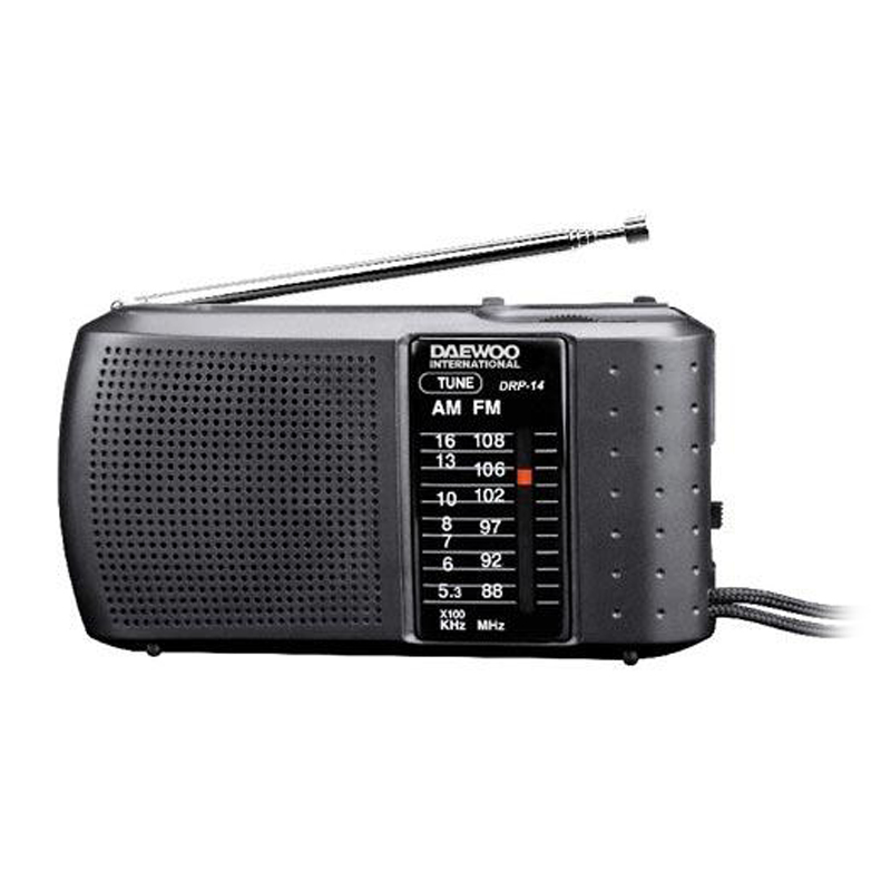 Daewoo DRP-14 Personal Analog Black