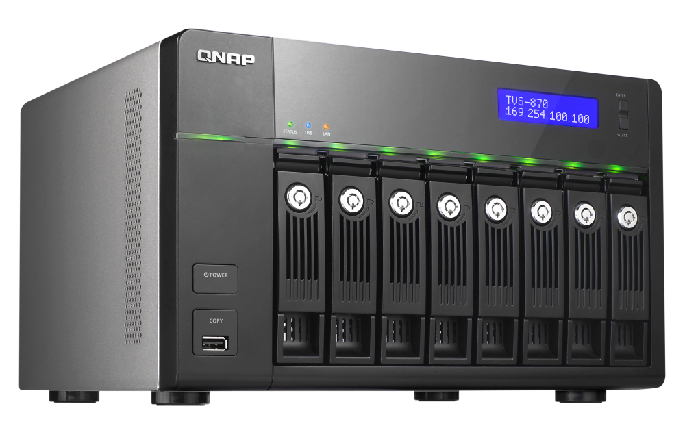 QNAP TVS-870 NAS Desktop Intel® Core™ i5 – image 3