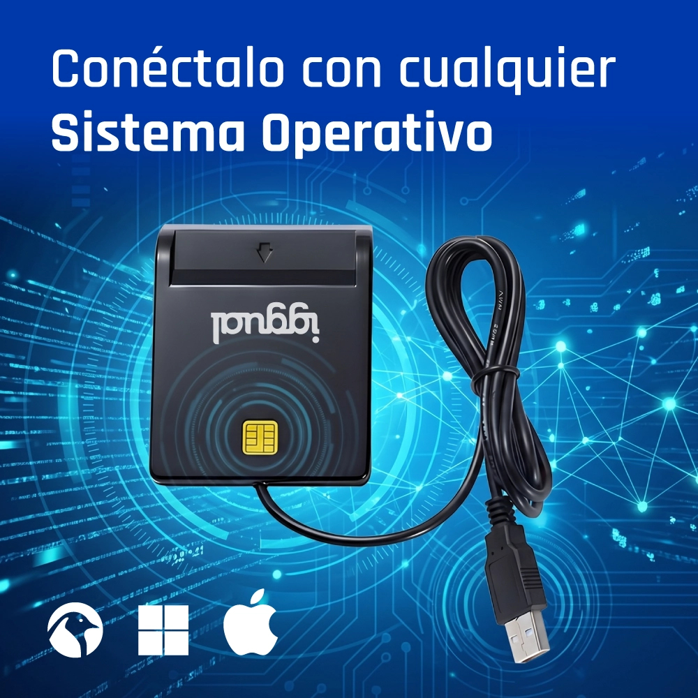 iggual IGG316740 magnetic card reader USB Black – image 5