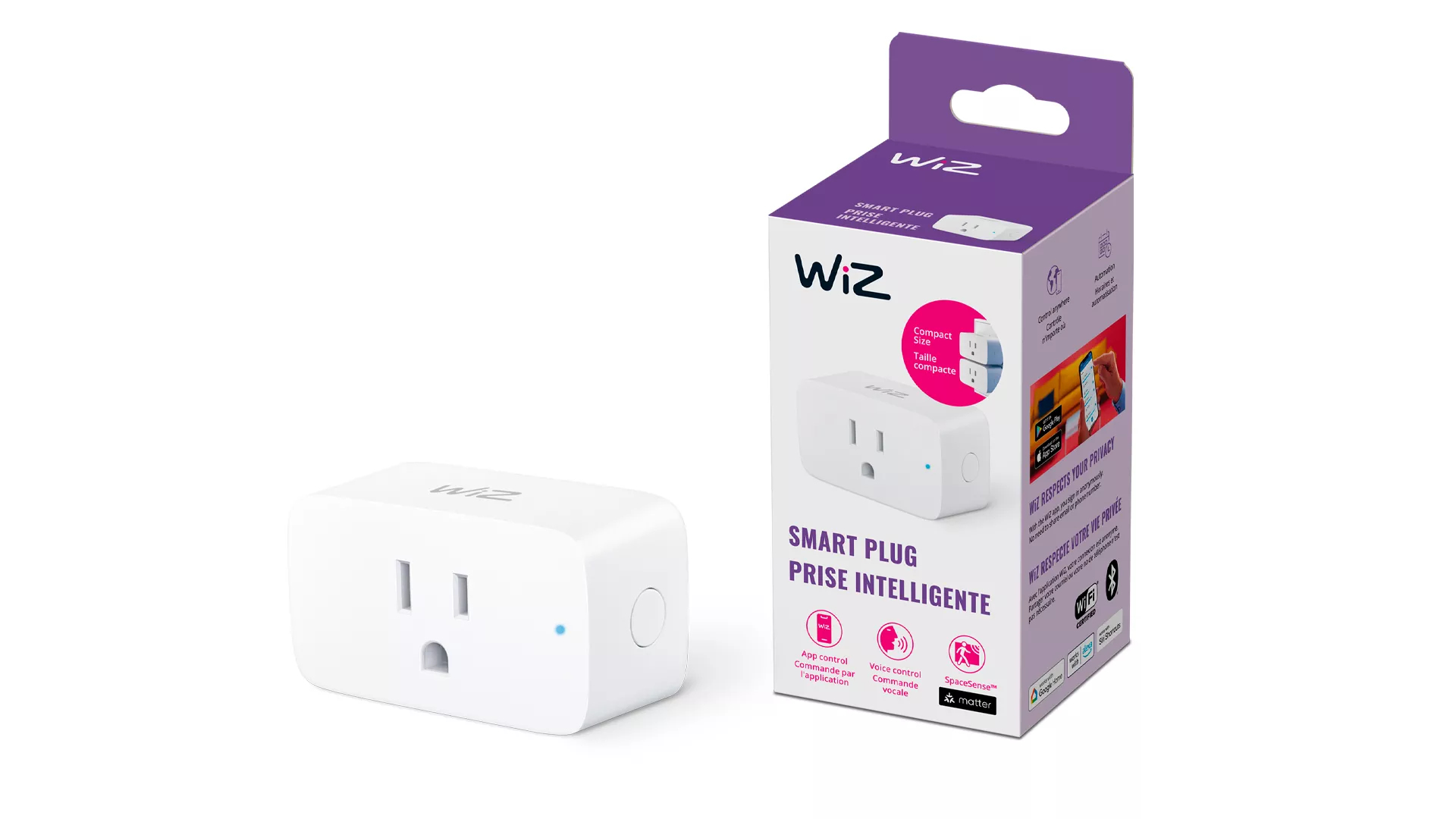 WiZ 046677605452 smart plug White – image 8