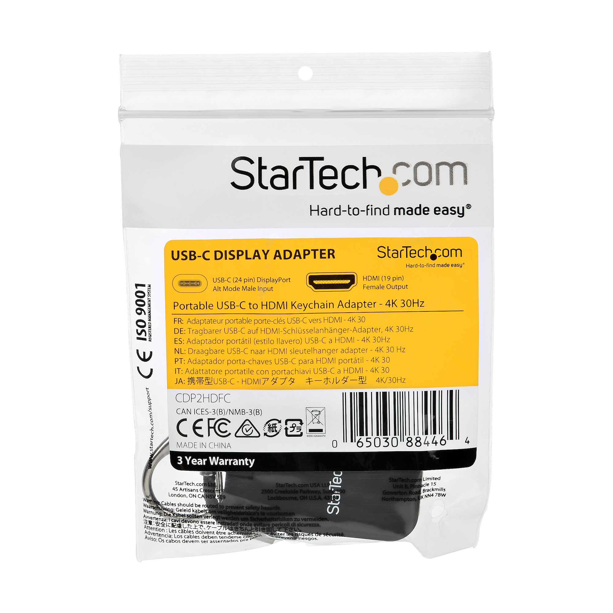 StarTech.com Compact USB C to HDMI Adapter - 4K – image 8