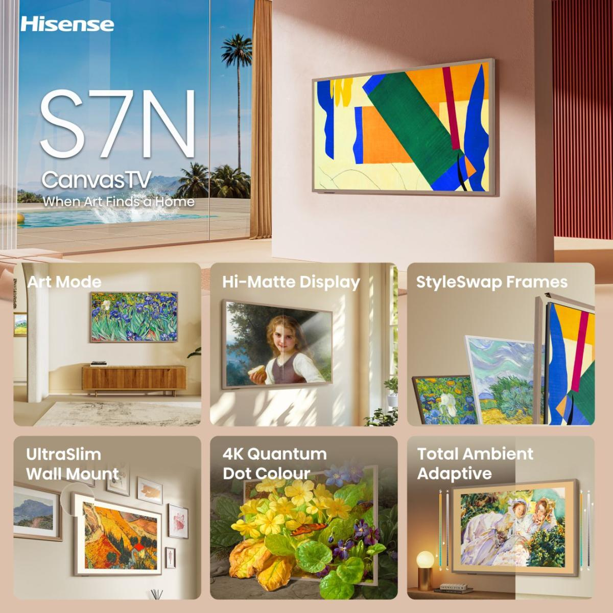 Hisense 55S7NQTUK Or — photo 3