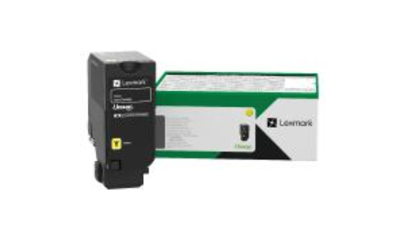 Cartucho de toner Lexmark color amarillo del programa de devolucion para 5 mil paginas 71C80Y0 - 71C80Y0