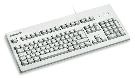 Cherry Standard PC keyboard, USB, AZB, 105 keys, light Grey, BE