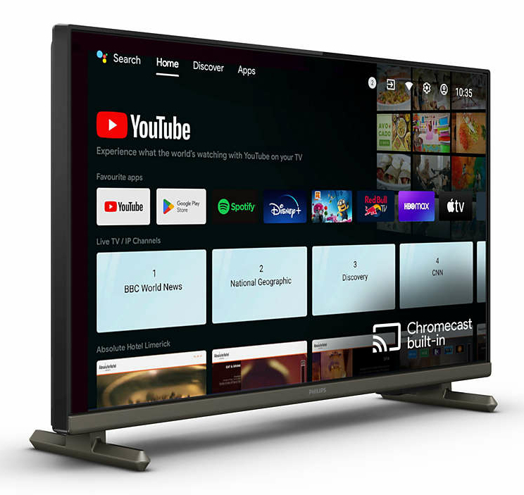 TV Hôtel PHILIPS 24HFL4518 12 24 pouces (HD 1366x768) Wi‑Fi DVB‑T2 — photo 1
