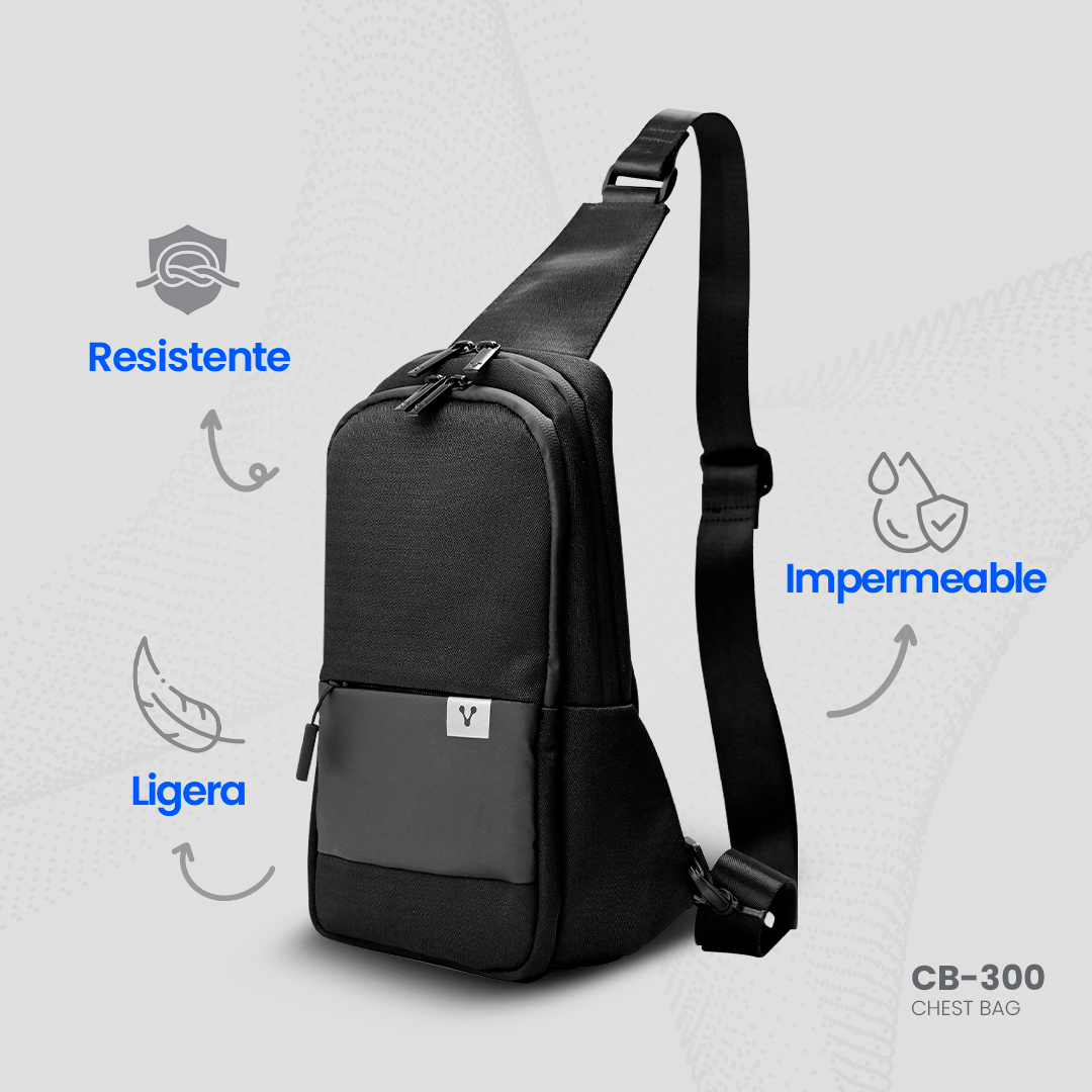 Mochila Vorago CB-300 - Pechera - Negro - CB-300 Mochila Vorago CB-300 - Pechera - Negro - CB-300