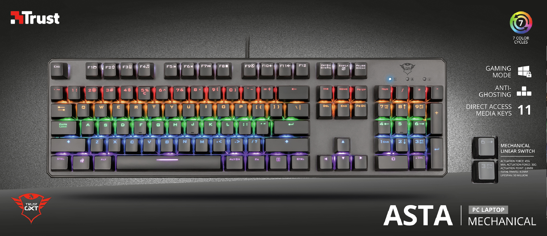 Trust GXT 865 Asta – image 5
