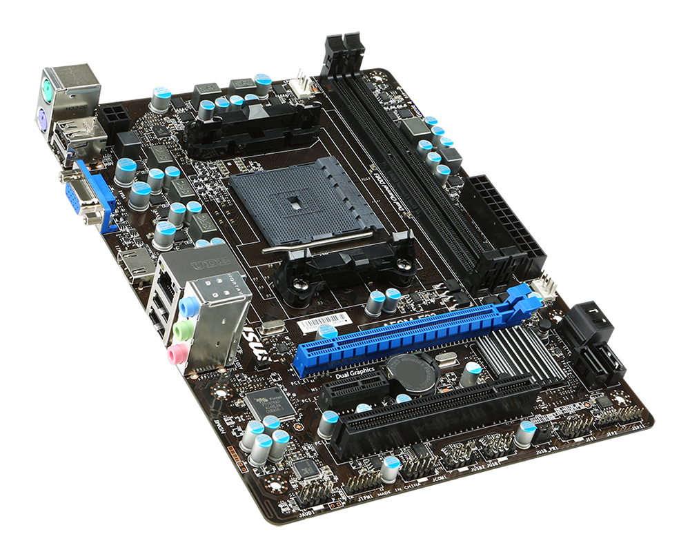 MSI A58M-E33 AMD A58 Socket FM2+ micro ATX – image 3