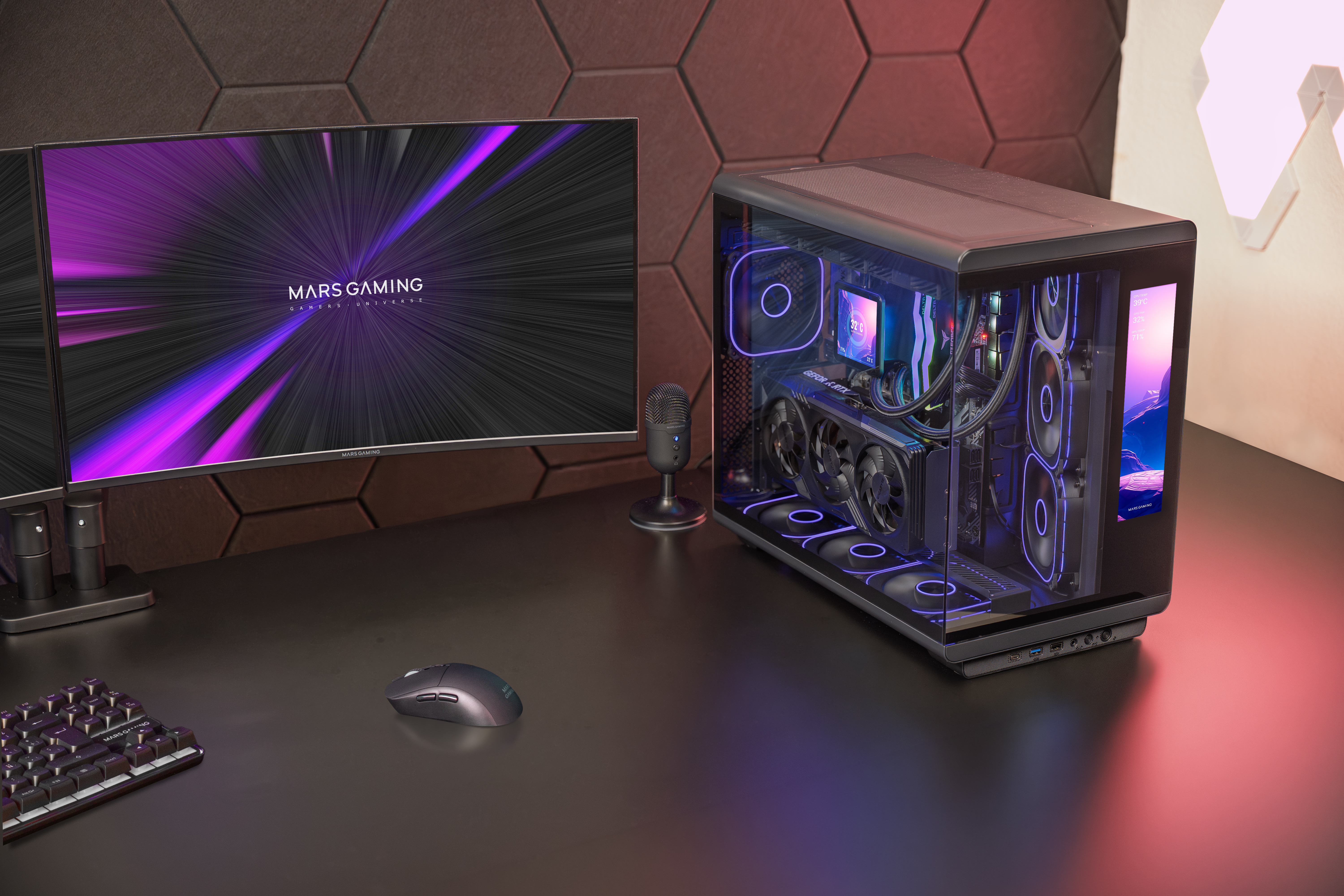 Mars Gaming MCREVMAX computer case Midi Tower Black image 15