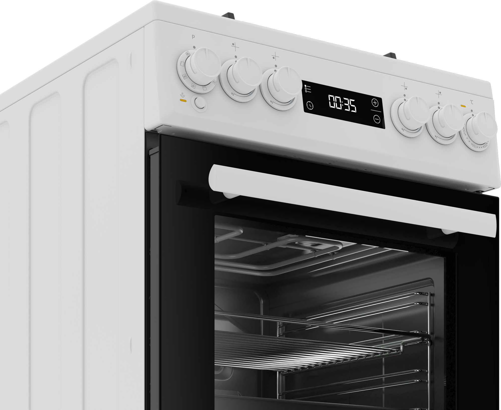 Beko FSM51339DWDS cooker Freestanding cooker Electric Gas White – image 3