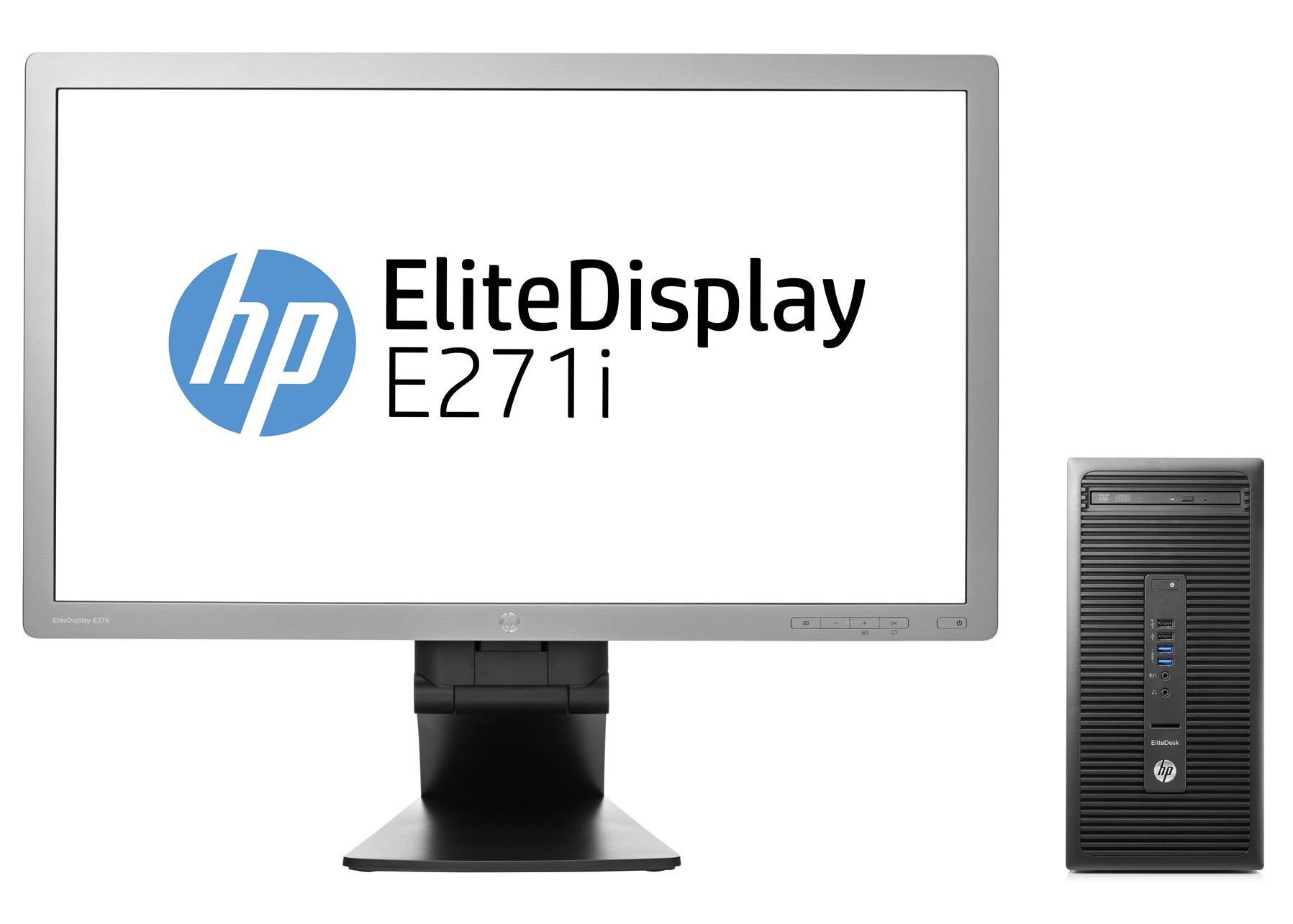 HP 705 G3 + EliteDisplay E271i – image 1