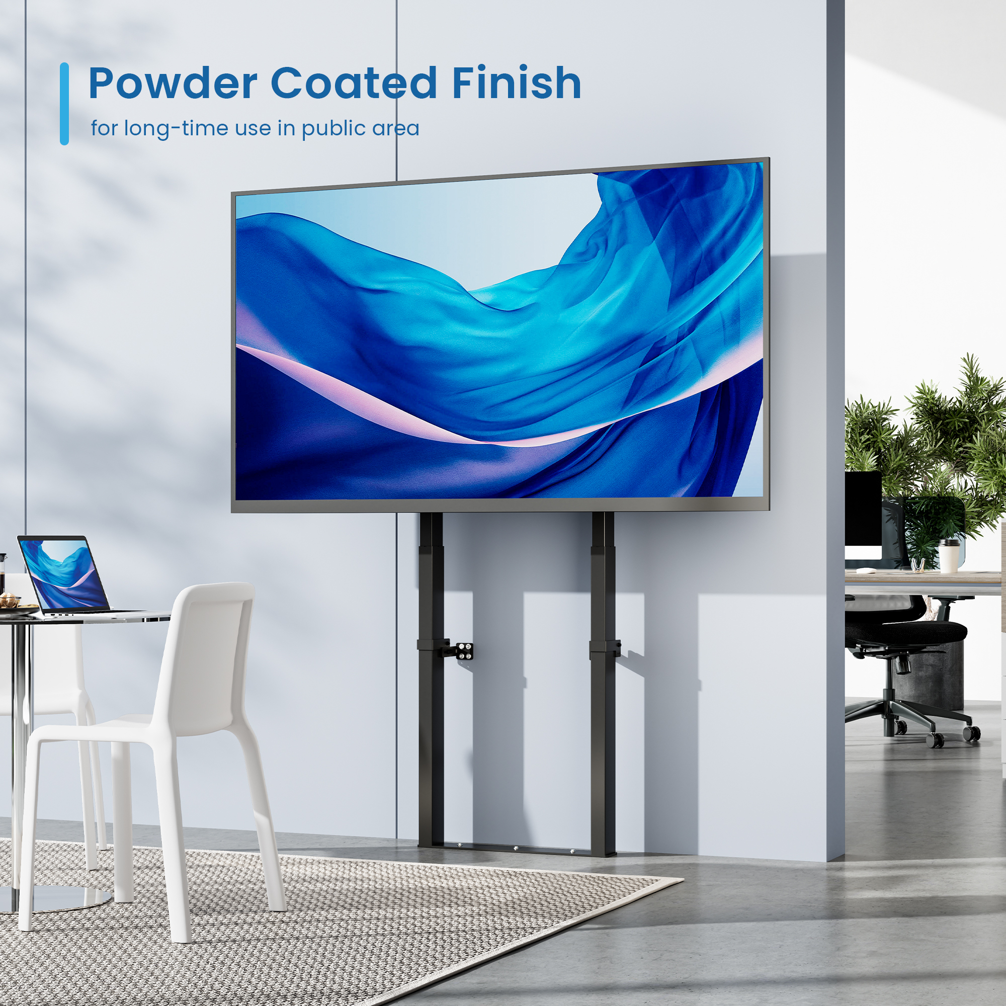 Ewent EW1549 TV mount/stand 2.54 m (100") Black – image 8