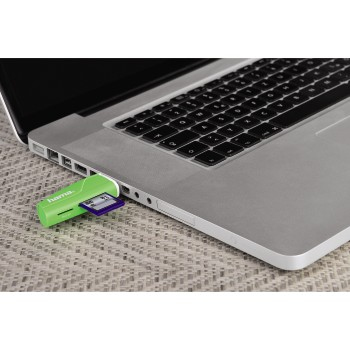 Hama 00054133 card reader USB 2.0 Black, Blue, Green, Pink – image 5