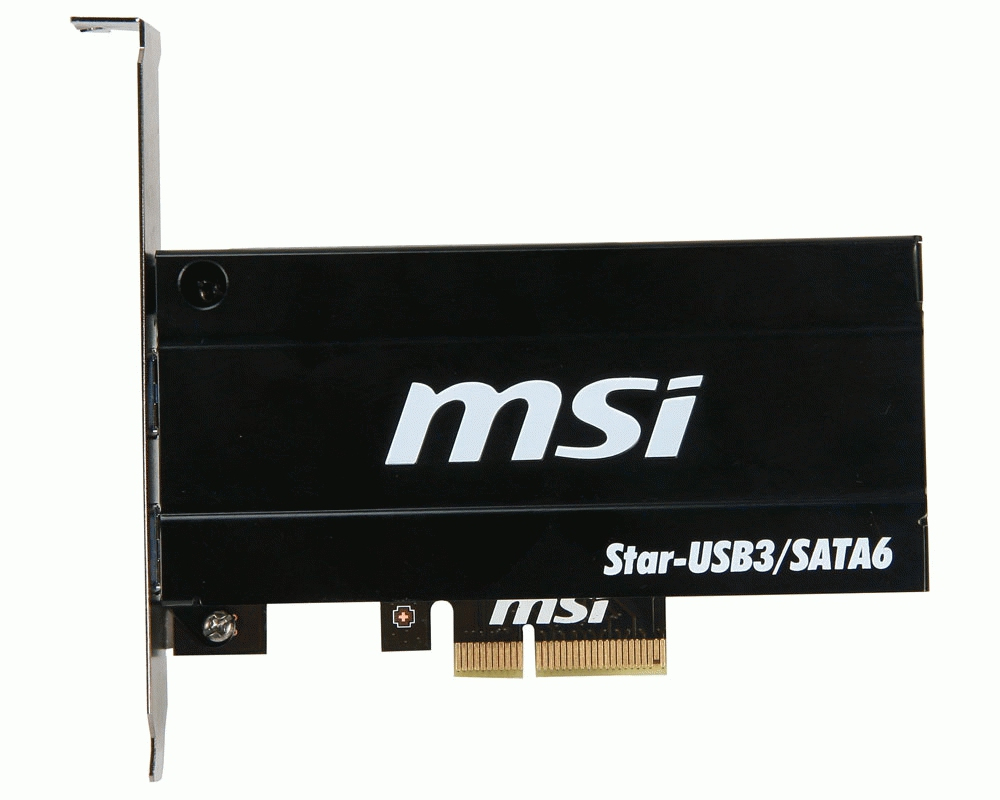 MSI Star-USB3/SATA6 interface cards/adapter – image 2