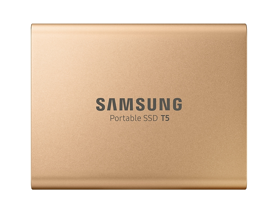 Samsung T5 500 GB USB Type-C 3.2 Gen 2 (3.1 Gen 2) Gold image 1