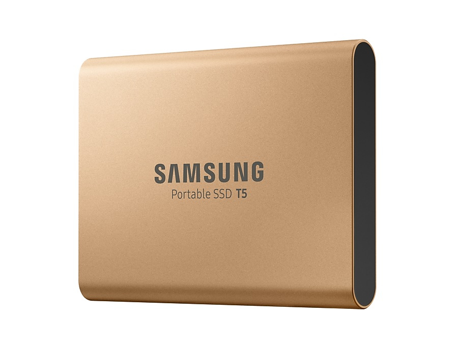 Samsung T5 500 GB USB Type-C 3.2 Gen 2 (3.1 Gen 2) Gold image 4
