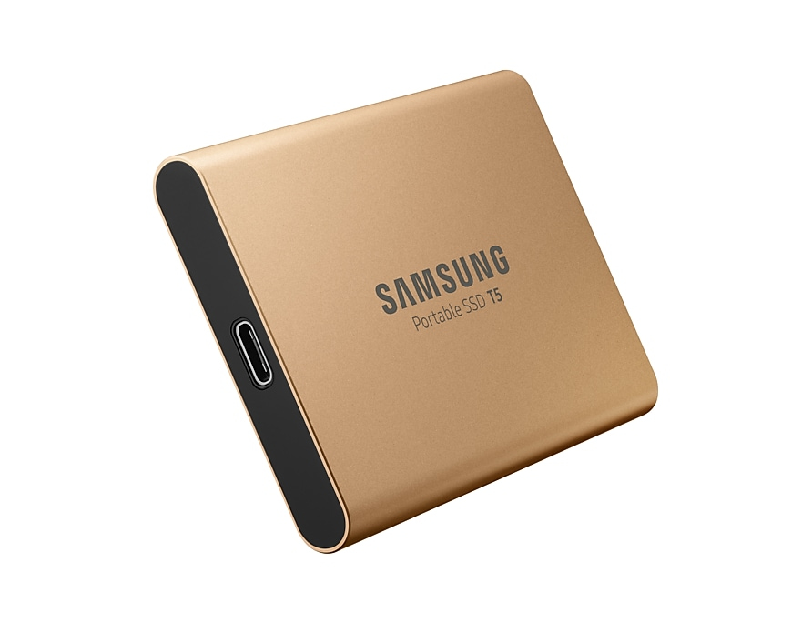 Samsung T5 500 GB USB Type-C 3.2 Gen 2 (3.1 Gen 2) Gold image 7
