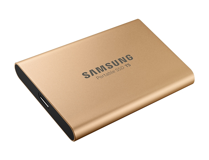 Samsung T5 500 GB USB Type-C 3.2 Gen 2 (3.1 Gen 2) Gold image 5